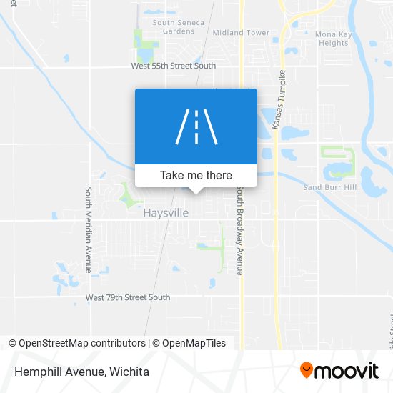 Hemphill Avenue map