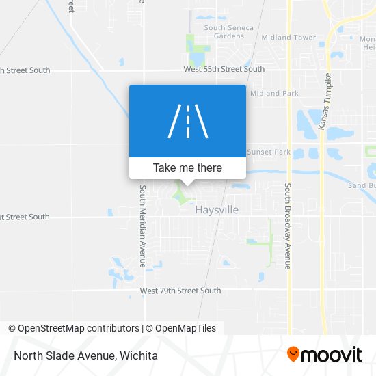 Mapa de North Slade Avenue