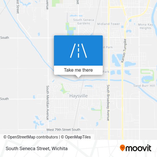 Mapa de South Seneca Street