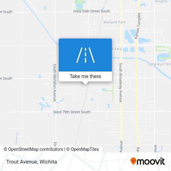 Mapa de Trout Avenue