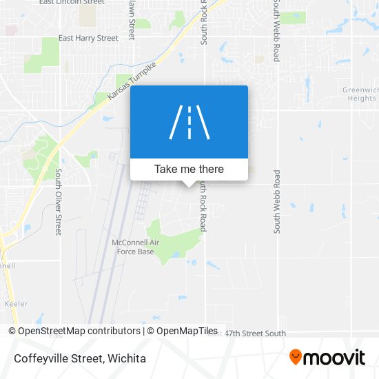 Coffeyville Street map