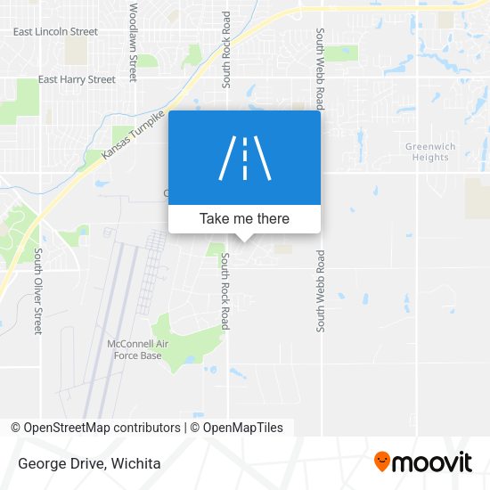 Mapa de George Drive