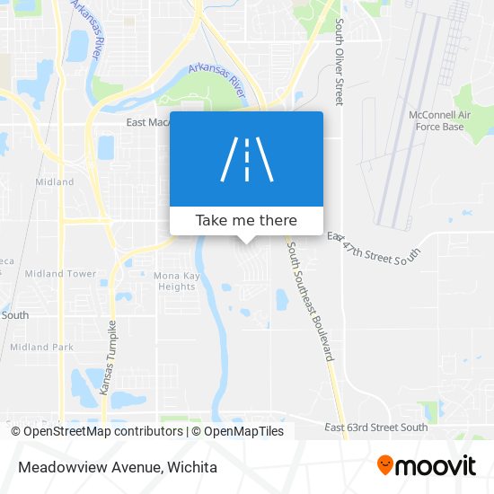 Meadowview Avenue map