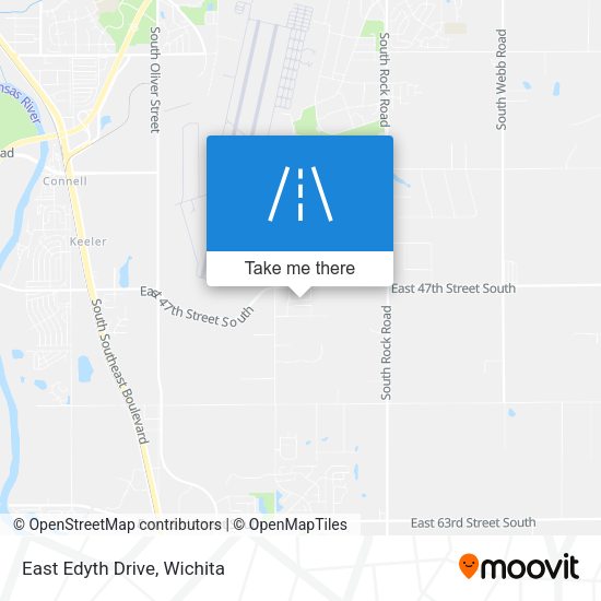 Mapa de East Edyth Drive