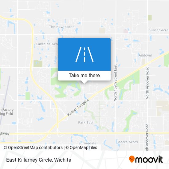 East Killarney Circle map