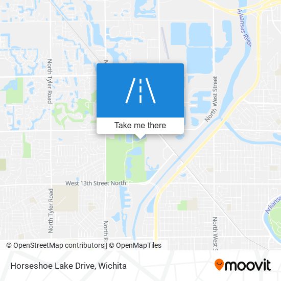 Horseshoe Lake Drive map