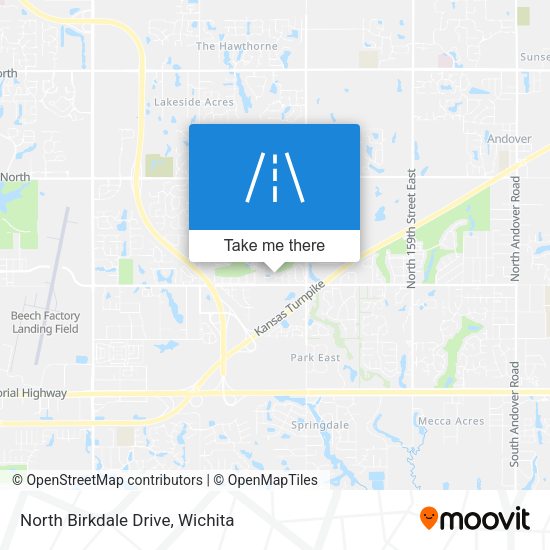 Mapa de North Birkdale Drive