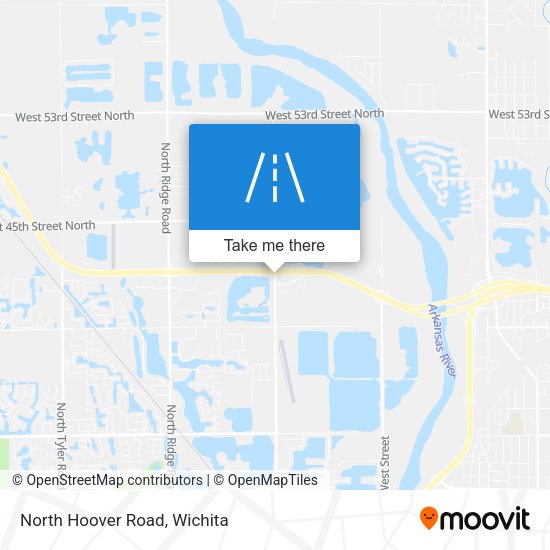 Mapa de North Hoover Road