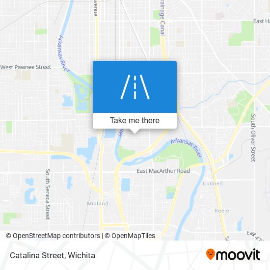 Catalina Street map