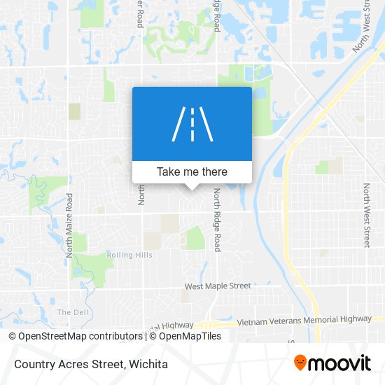 Country Acres Street map