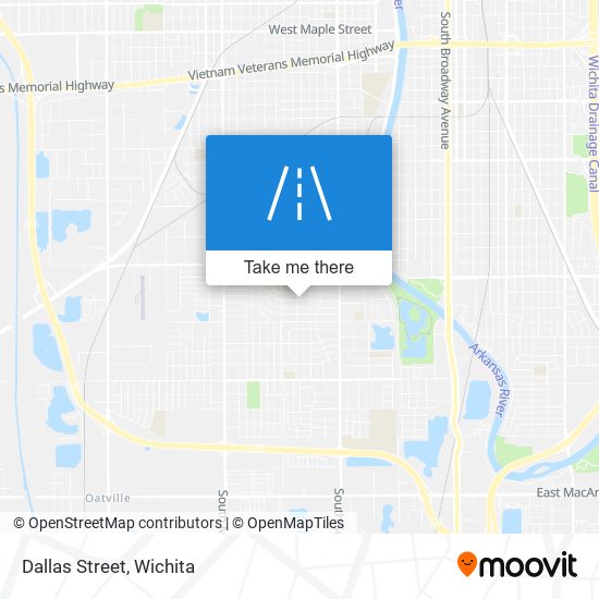 Dallas Street map