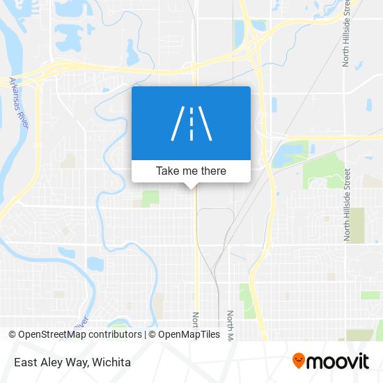 East Aley Way map