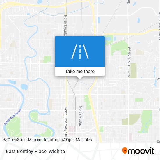 East Bentley Place map