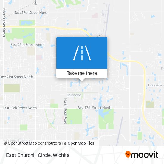 Mapa de East Churchill Circle