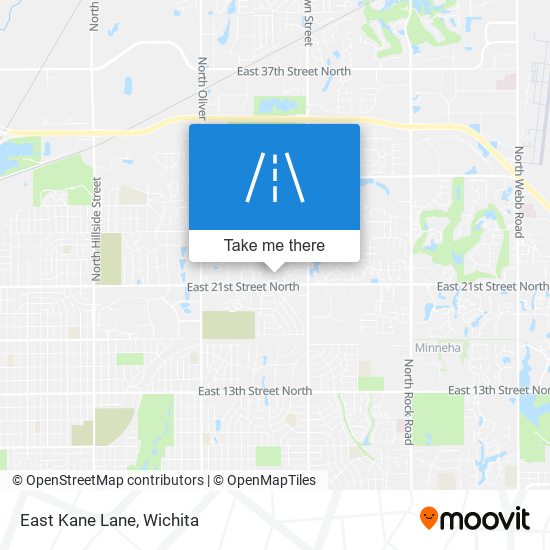 East Kane Lane map