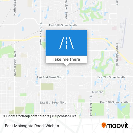 Mapa de East Mainsgate Road