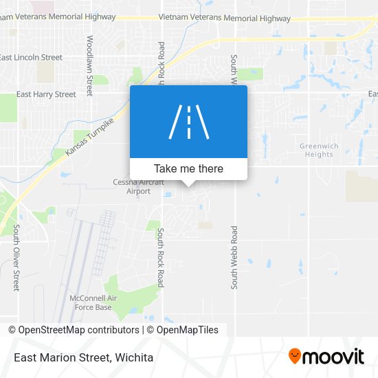 Mapa de East Marion Street
