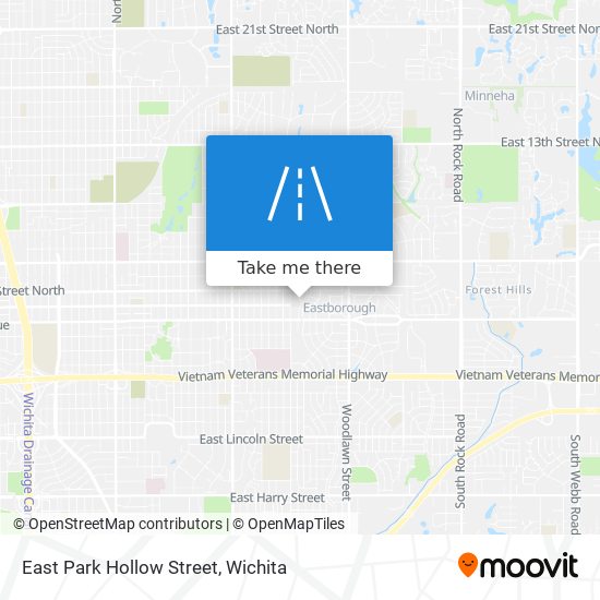 East Park Hollow Street map