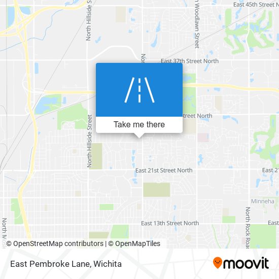 East Pembroke Lane map