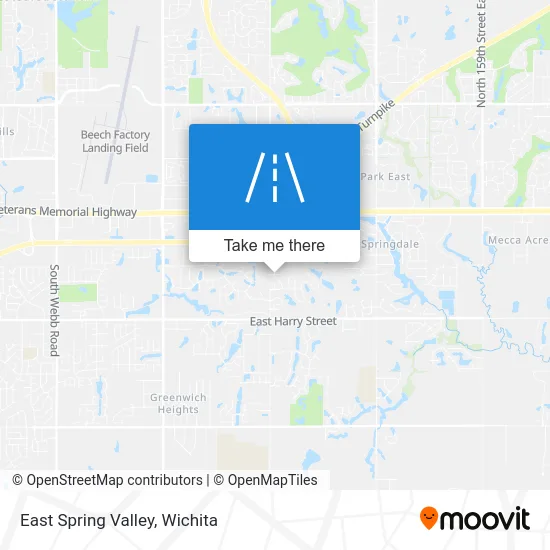 East Spring Valley map