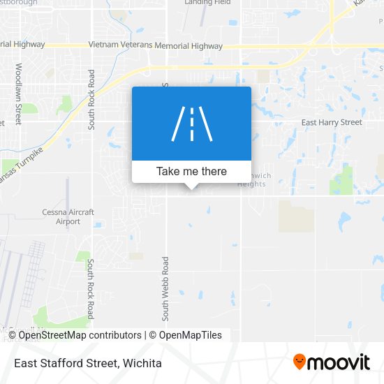 Mapa de East Stafford Street