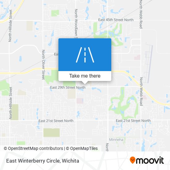 East Winterberry Circle map