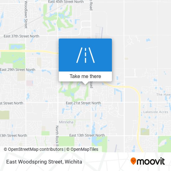 Mapa de East Woodspring Street