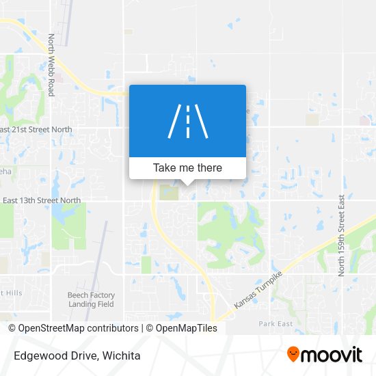 Mapa de Edgewood Drive