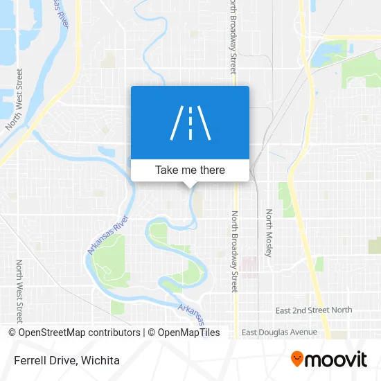 Ferrell Drive map