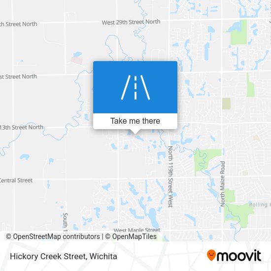 Mapa de Hickory Creek Street