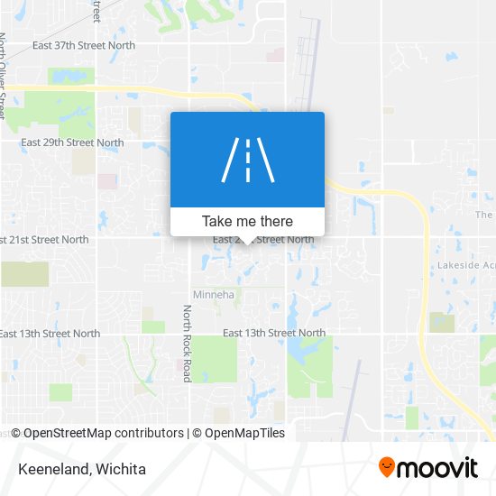 Mapa de Keeneland