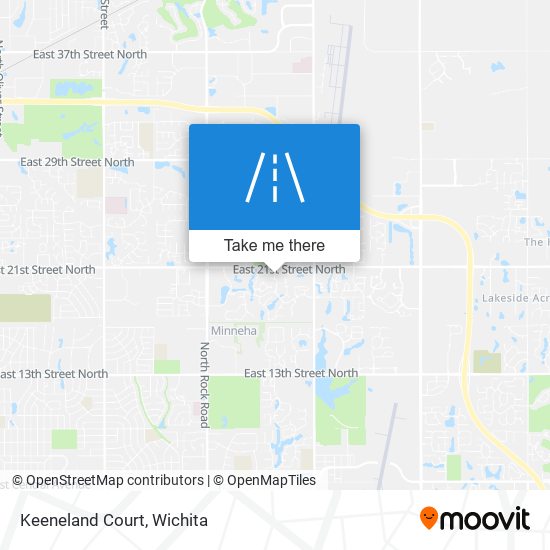 Mapa de Keeneland Court