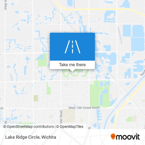 Lake Ridge Circle map