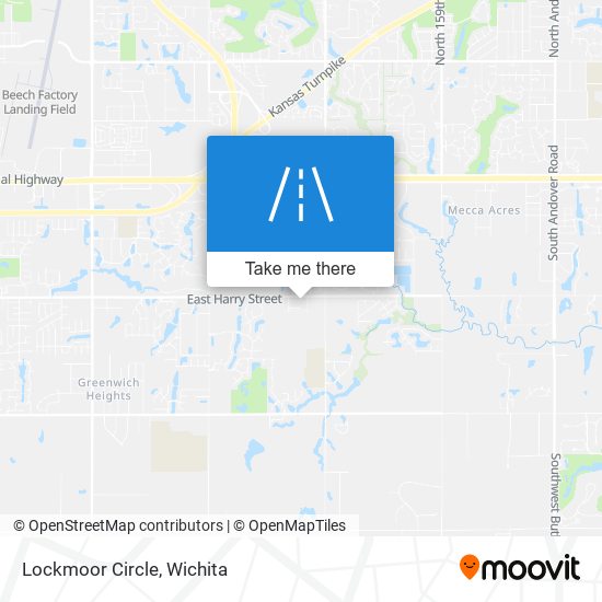 Lockmoor Circle map