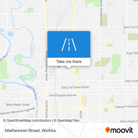 Mathewson Street map