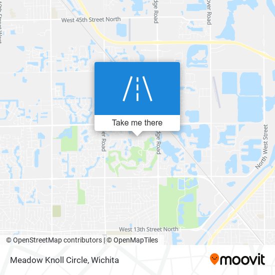 Mapa de Meadow Knoll Circle