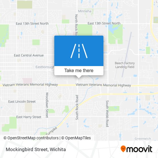 Mockingbird Street map