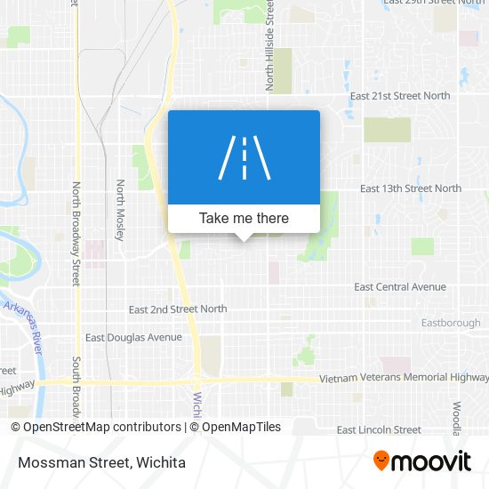 Mossman Street map