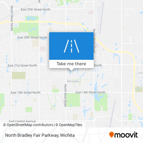 Mapa de North Bradley Fair Parkway