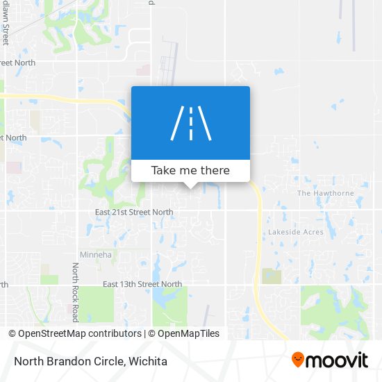 North Brandon Circle map