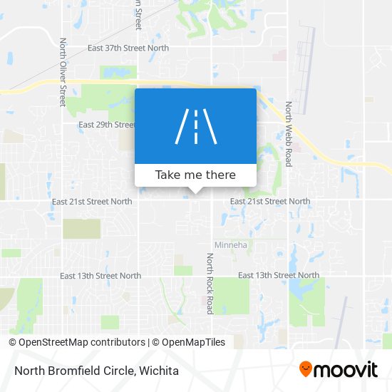 North Bromfield Circle map