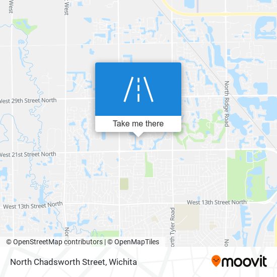 North Chadsworth Street map