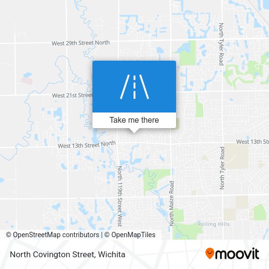 North Covington Street map