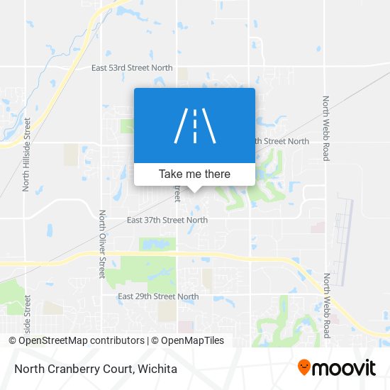 North Cranberry Court map