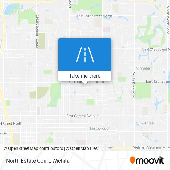 North Estate Court map