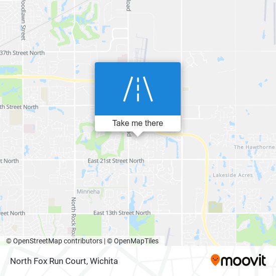 North Fox Run Court map