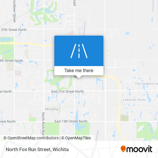 North Fox Run Street map