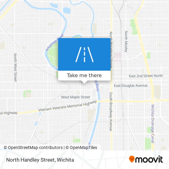 North Handley Street map