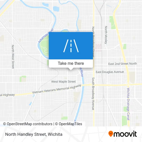 Mapa de North Handley Street