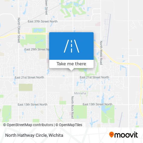 Mapa de North Hathway Circle